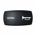Technoexpress Shop black rectangular horn rocker switch labeled "HORN" with trumpet icon