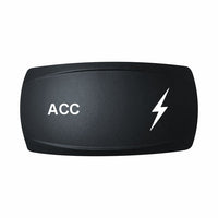 Technoexpress Shop ACC rocker switch actuator with ACC label and lightning bolt icon