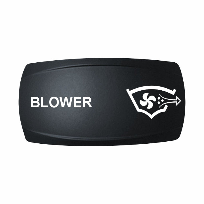 Technoexpress Shop black rocker switch cap labeled BLOWER with fan-and-arrow icon