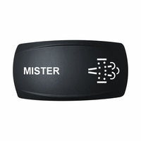 Technoexpress Shop MISTER rocker switch with mist spray icon and white label