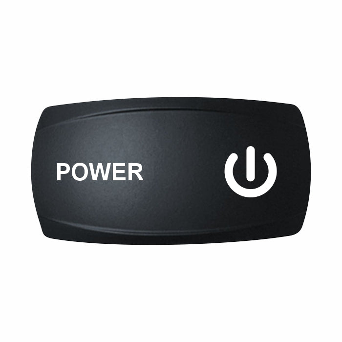 Technoexpress Shop black rocker power switch labeled 'POWER' with white power icon