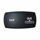 Technoexpress Shop VHF rocker switch cap labeled VHF with antenna radio icon