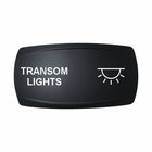 Technoexpress Shop TRANSOM LIGHTS rocker switch actuator label with light icon