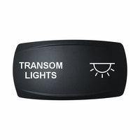 Technoexpress Shop TRANSOM LIGHTS rocker switch actuator label with light icon