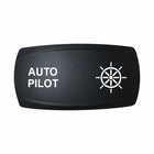 Technoexpress Autopilot rocker switch cap labeled "AUTO PILOT" with helm wheel icon