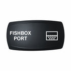 Technoexpress Shop FISHBOX PORT rocker switch with white label and fishbox icon