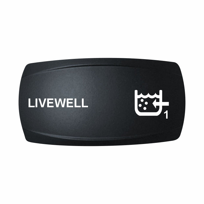 Technoexpress Shop LIVEWELL 1 rocker switch cap with livewell icon