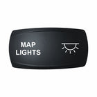 Technoexpress Shop black rocker switch labeled MAP LIGHTS with lamp icon