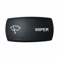 Technoexpress Shop black rocker switch labeled WIPER with white windshield-wiper icon