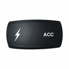 Technoexpress Shop ACC rocker switch with lightning bolt icon, black rectangular design