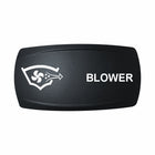 Technoexpress Shop black rocker switch cap labeled BLOWER with fan airflow icon
