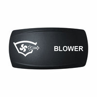 Technoexpress Shop black rocker switch cap labeled BLOWER with fan airflow icon