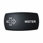 Technoexpress Shop MISTER rocker switch actuator with mist spray icon
