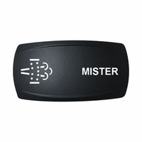 Technoexpress Shop MISTER rocker switch actuator with mist spray icon