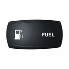 Technoexpress Shop black rectangular rocker switch actuator labeled FUEL with pump icon