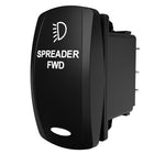 Carling Technologies SPREADER FWD rocker switch with headlight icon and oval indicator