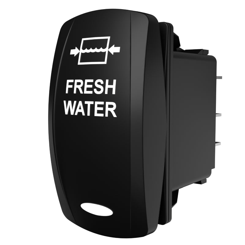 Carling Technologies FRESH WATER rocker switch actuator with white tank icon