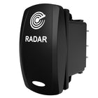 Carling Technologies RADAR rocker switch actuator with radar icon and white label