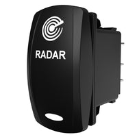 Carling Technologies RADAR rocker switch actuator with radar icon and white label