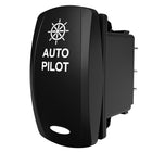 Carling Technologies AUTOPILOT rocker switch with white AUTO PILOT label and helm icon