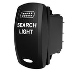 Carling Technologies rocker switch labeled SEARCH LIGHT with LED icon and oval indicator
