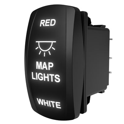 MAP LIGHTS RED / WHITE