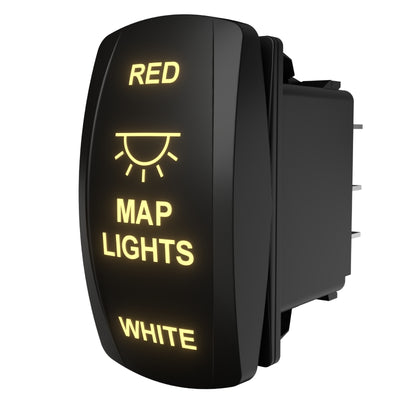 MAP LIGHTS RED / WHITE