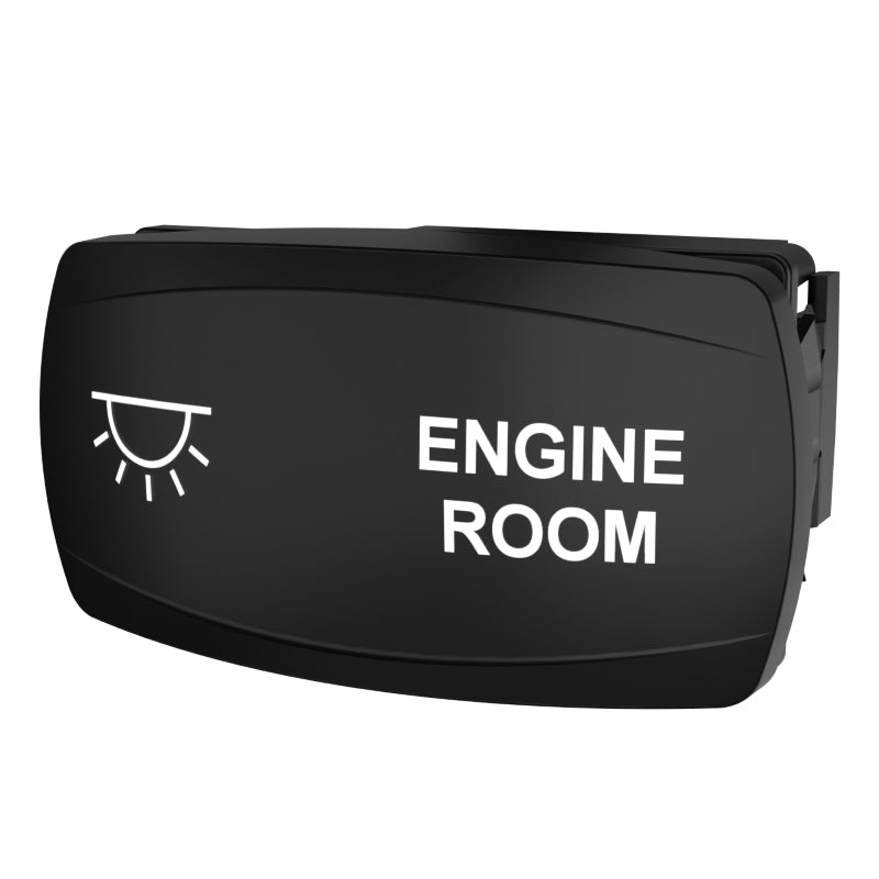 Carling Technologies rocker switch labeled ENGINE ROOM with lighting icon