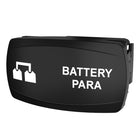 Carling Technologies BATTERY PARA rocker switch label with battery-parallel icon
