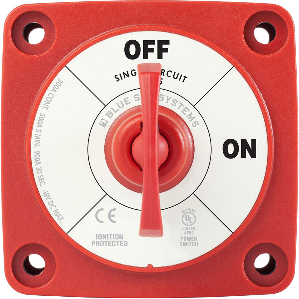 Blue Sea 6005 mSeries Mini Battery Switch Single Circuit ONOFF 6005