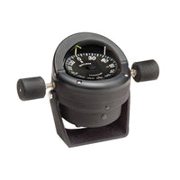 Ritchie HB845 Helmsman Steel Boat Compass  Bracket Mount  Black HB845