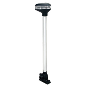 Perko Stealth Series  LED Fold Down White AllRound Light  Vertical Mount  1338 1639DP0CHR