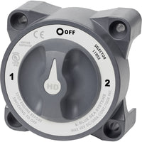 Blue Sea 11003 HDSeries Battery Switch wAlternator Field Disconnect  3Position 11003