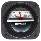 Ritchie V527 Kayak Compass  Bulkhead Mount  White Dial V527