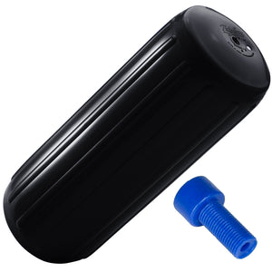 Polyform HTM1 Fender 63 x 155  Black wAdapter HTM1 BLACK WAIR ADAPTER