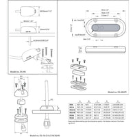 Scanstrut DSMulti Vertical Cable Seal DSMULTI