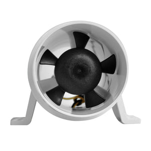 Attwood Turbo 3000 Series WaterResitant InLine Blower  12V  White 17334