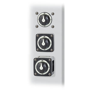 Blue Sea 6007200 Battery Switch Mini  4 Position  Black 6007200