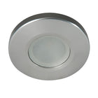 Lumitec Orbit  Flush Mount Down Light  Brushed Finish  3Color BlueRed Non Dimming wWhite Dimming Light 112508