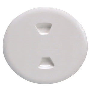 Beckson 5 TwistOut Deck Plate  White DP50W
