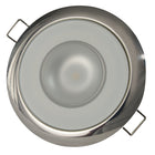 Lumitec Mirage  Flush Mount Down Light  Glass FinishPolished SS Bezel  3Color RedBlue NonDimming wWhite Dimming 113118