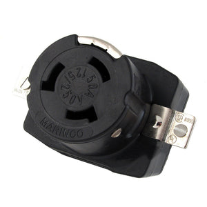 Marinco 6369CR 125250V 50Amp Wire Dockside Receptacle 6369CR