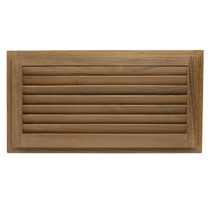 Whitecap Teak Louvered Insert  938 x 18 x 34 60716