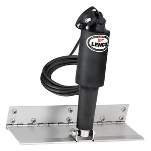 Lenco 4 x 12 Limited Space Trim Tab Kit wo Switch Kit 12V  Standard Finish  Standard Actuator 15125101