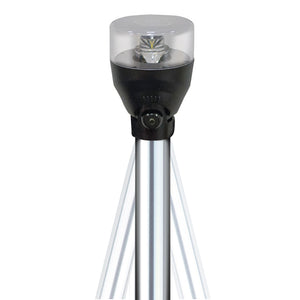 Attwood LED Articulating All Around Light  24 Pole 553024A7