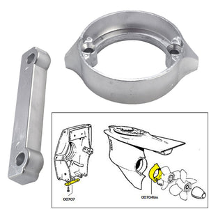 Tecnoseal Anode Kit wHardware  Volvo DuoProp 280  Magnesium 20702MG