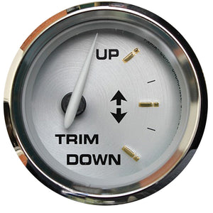 Faria Kronos 2 Trim Gauge Mercury  Mariner  Mercruiser  Volvo DP  Yamaha2001 and newer 19005