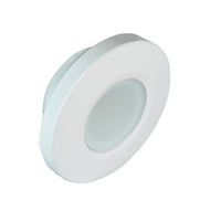 Lumitec Orbit Flush Mount Down Light Spectrum RGBW  White Housing 112527