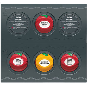 BEP Battery Management Contour Connect Panel fTwin Engines wVSRs CC803N