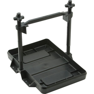 Attwood HeavyDuty AllPlastic Adjustable Battery Tray  27 Series 90985